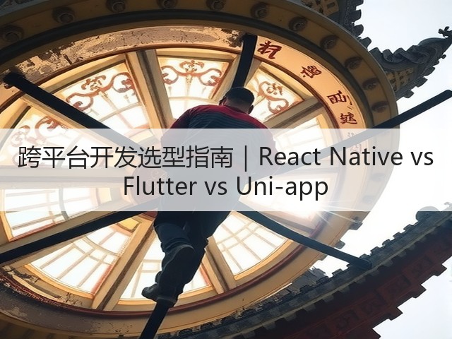 跨平台开发选型指南|React Native vs Flutter vs Uni-app(图3) 跨平台开发选型指南|React Native vs Flutter vs Uni-app(图3)