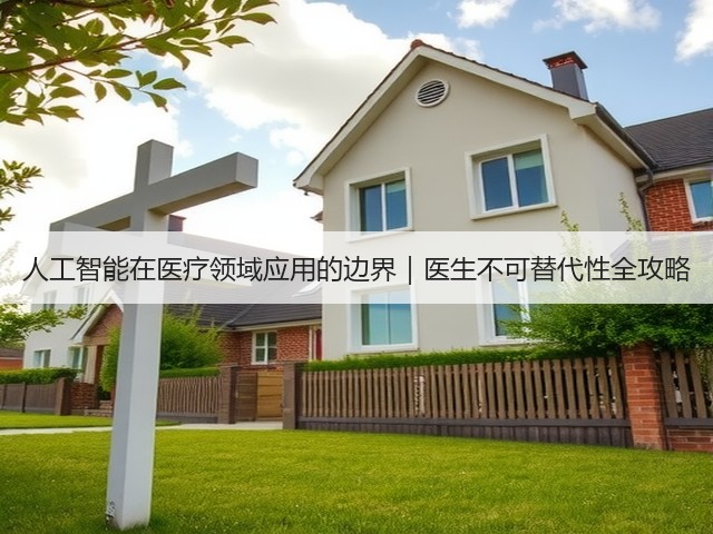 人工智能在医疗领域应用的边界｜医生不可替代性全攻略(图1)