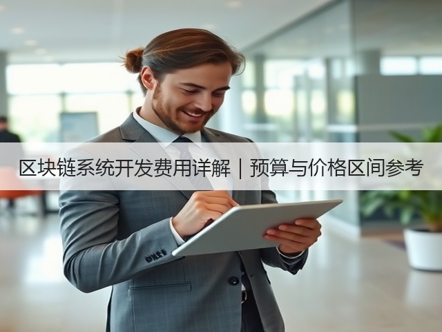 区块链系统开发费用详解|预算与价格区间参考(图1) 区块链系统开发费用详解|预算与价格区间参考(图1)