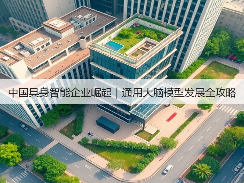 中国具身智能企业崛起｜通用大脑模型发展全攻略