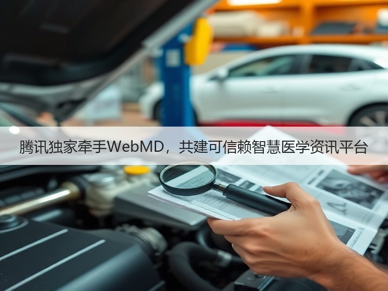 腾讯独家牵手WebMD，共建可信赖智慧医学资讯平台