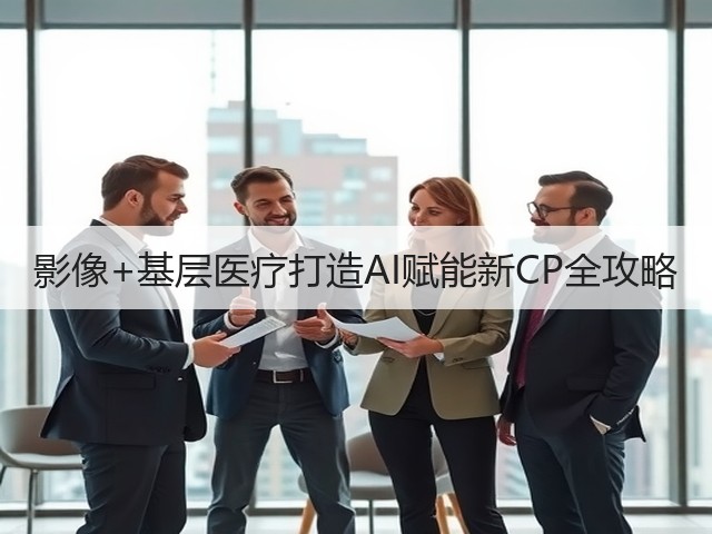 影像+基层医疗打造AI赋能新CP全攻略(图3) 影像+基层医疗打造AI赋能新CP全攻略(图3)
