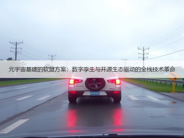 元宇宙基建的软盟方案:数字孪生与开源生态驱动的全栈技术革命(图2) 元宇宙基建的软盟方案:数字孪生与开源生态驱动的全栈技术革命(图2)