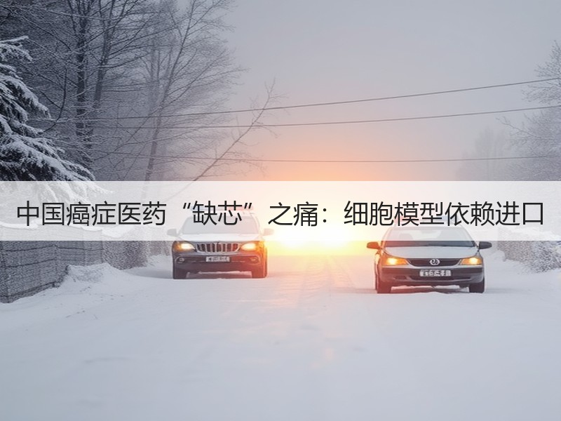 中国癌症医药“缺芯”之痛：细胞模型依赖进口