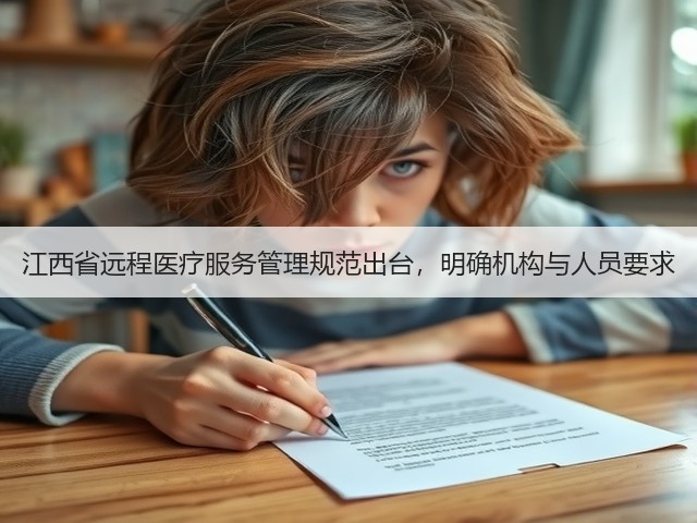 江西省远程医疗服务管理规范出台，明确机构与人员要求(图1)