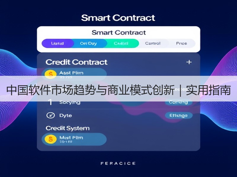 中国软件市场趋势与商业模式创新｜实用指南