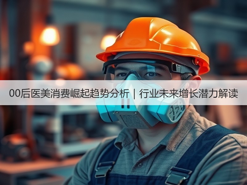 00后医美消费崛起趋势分析｜行业未来增长潜力解读