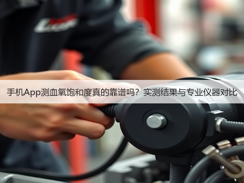手机App测血氧饱和度真的靠谱吗？实测结果与专业仪器对比