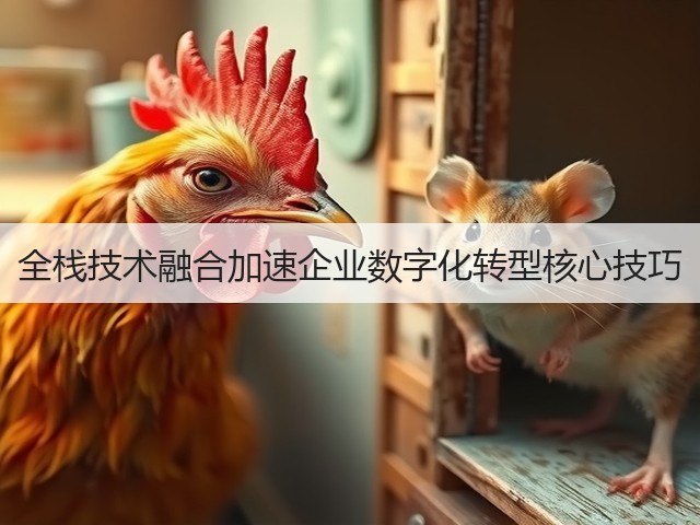 全栈技术融合加速企业数字化转型核心技巧(图3) 全栈技术融合加速企业数字化转型核心技巧(图3)