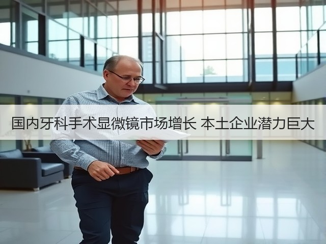 国内牙科手术显微镜市场增长 本土企业潜力巨大(图2)