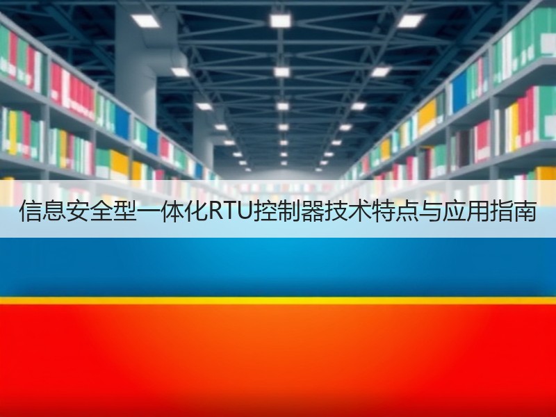 信息安全型一体化RTU控制器技术特点与应用指南