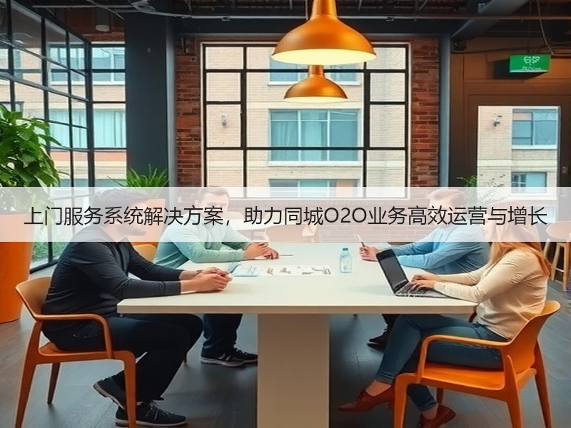 上门服务系统解决方案，助力同城O2O业务高效运营与增长