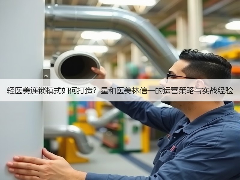 轻医美连锁模式如何打造？星和医美林信一的运营策略与实战经验