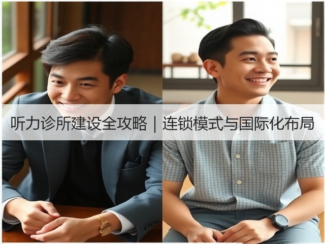 听力诊所建设全攻略|连锁模式与国际化布局(图2) 听力诊所建设全攻略|连锁模式与国际化布局(图2)