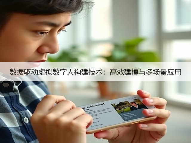 数据驱动虚拟数字人构建技术:高效建模与多场景应用(图2) 数据驱动虚拟数字人构建技术:高效建模与多场景应用(图2)