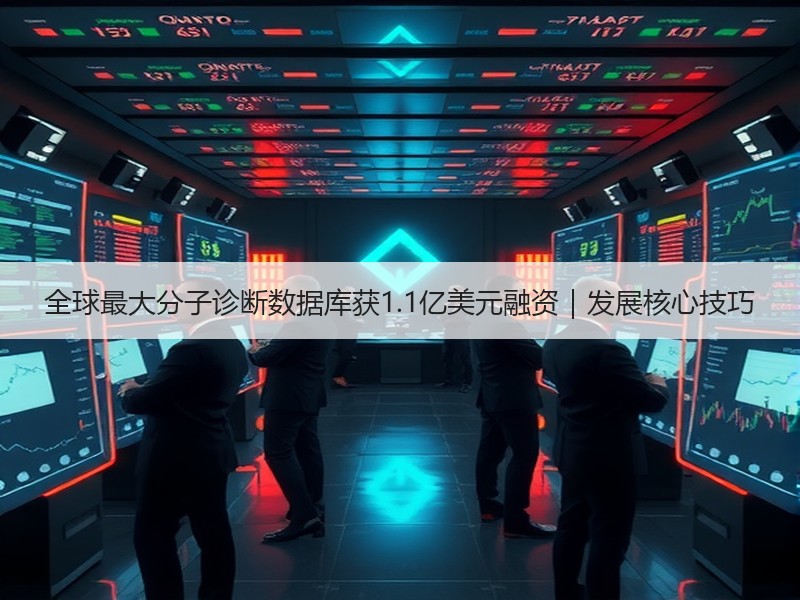 全球最大分子诊断数据库获1.1亿美元融资｜发展核心技巧