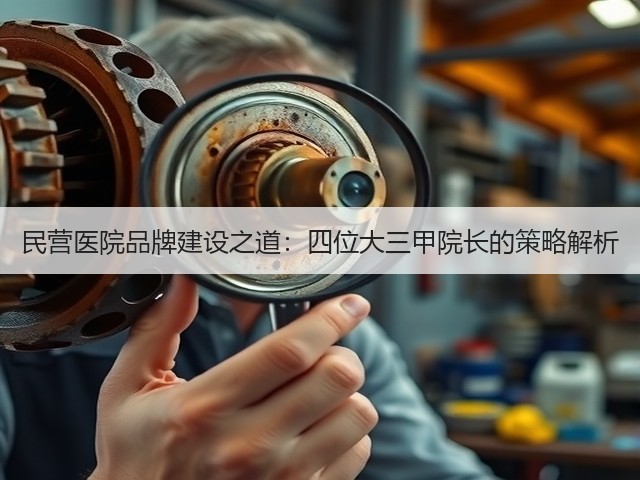 民营医院品牌建设之道:四位大三甲院长的策略解析(图3) 民营医院品牌建设之道:四位大三甲院长的策略解析(图3)