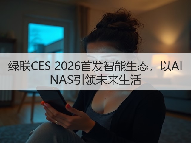 绿联CES 2026首发智能生态，以AI NAS引领未来生活(图3)