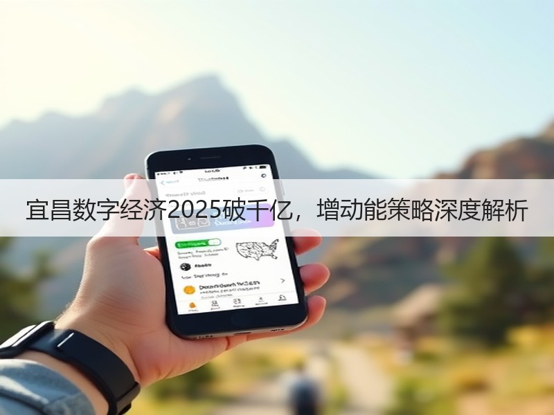 宜昌数字经济2025破千亿，增动能策略深度解析