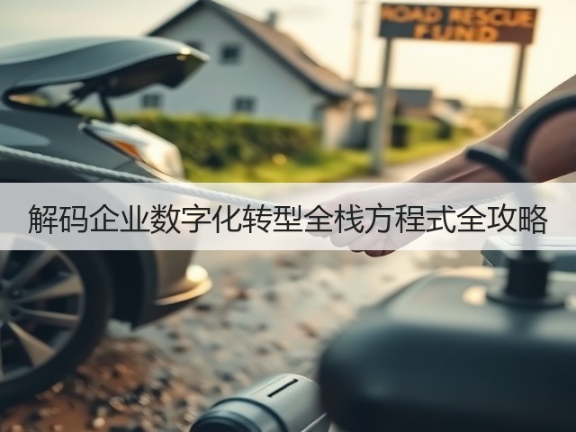 解码企业数字化转型全栈方程式全攻略(图2) 解码企业数字化转型全栈方程式全攻略(图2)