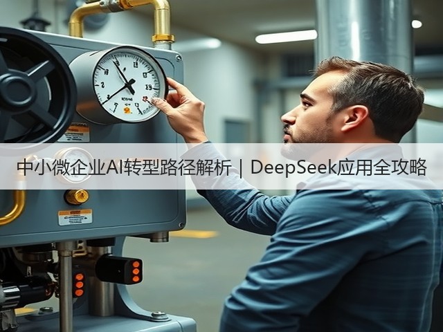中小微企业AI转型路径解析|DeepSeek应用全攻略(图3) 中小微企业AI转型路径解析|DeepSeek应用全攻略(图3)