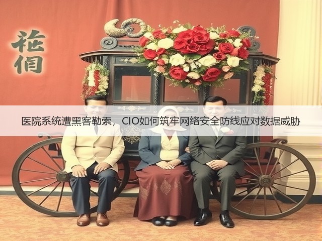 医院系统遭黑客勒索，CIO如何筑牢网络安全防线应对数据威胁(图1)