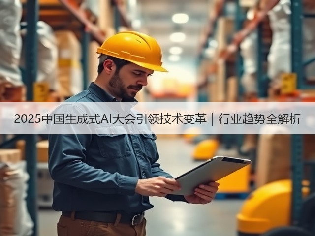 2025中国生成式AI大会引领技术变革|行业趋势全解析(图3) 2025中国生成式AI大会引领技术变革|行业趋势全解析(图3)