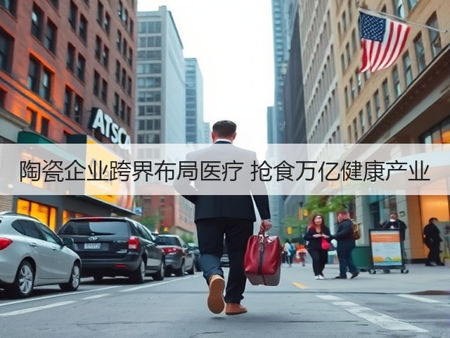 陶瓷企业跨界布局医疗 抢食万亿健康产业(图2) 陶瓷企业跨界布局医疗 抢食万亿健康产业(图2)