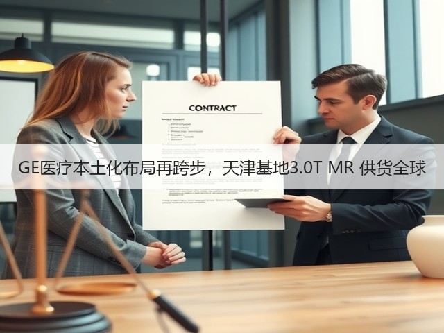 GE医疗本土化布局再跨步,天津基地3.0T MR 供货全球(图2) GE医疗本土化布局再跨步,天津基地3.0T MR 供货全球(图2)