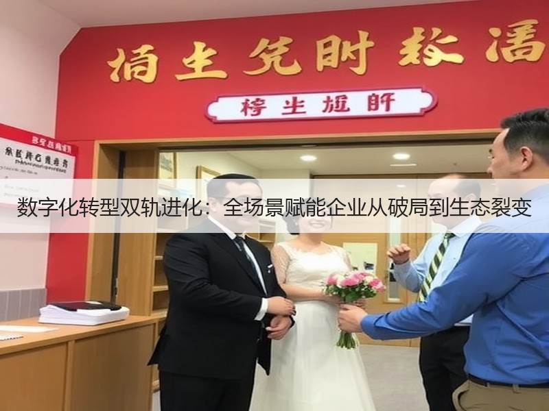 数字化转型双轨进化：全场景赋能企业从破局到生态裂变