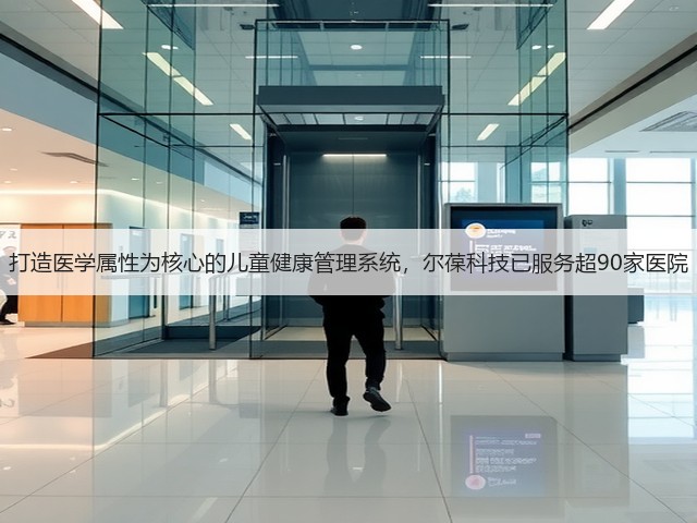 打造医学属性为核心的儿童健康管理系统,尔葆科技已服务超90家医院(图2) 打造医学属性为核心的儿童健康管理系统,尔葆科技已服务超90家医院(图2)