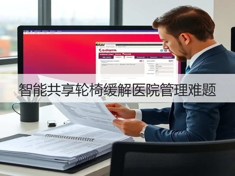 智能共享轮椅缓解医院管理难题