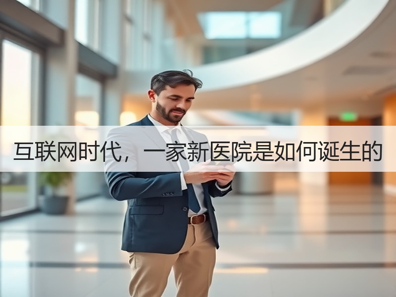 互联网时代，一家新医院是如何诞生的