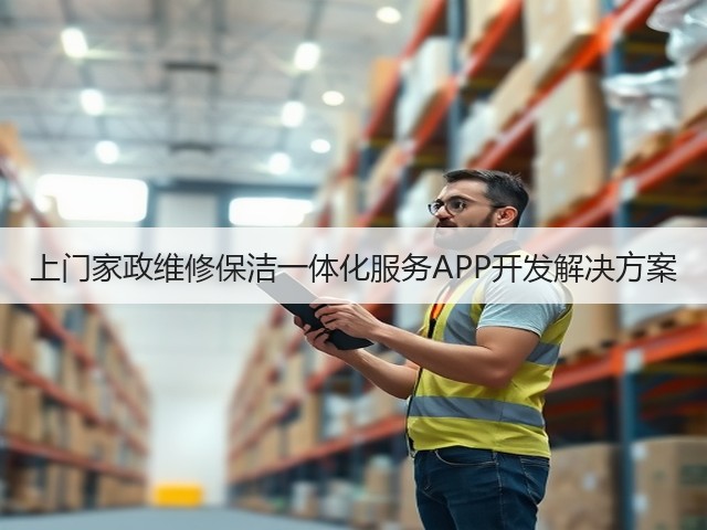 上门家政维修保洁一体化服务APP开发解决方案(图2)