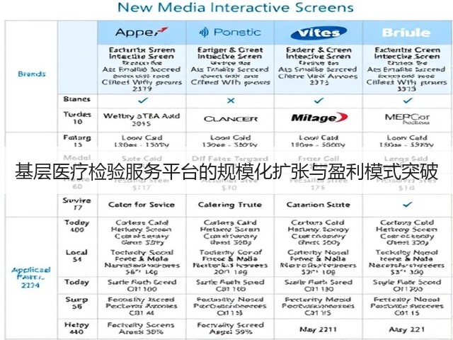 基层医疗检验服务平台的规模化扩张与盈利模式突破(图1) 基层医疗检验服务平台的规模化扩张与盈利模式突破(图1)