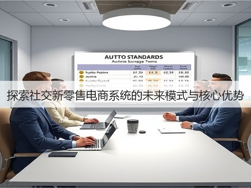 探索社交新零售电商系统的未来模式与核心优势