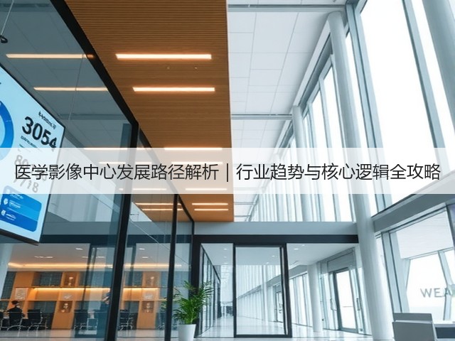 医学影像中心发展路径解析|行业趋势与核心逻辑全攻略(图2) 医学影像中心发展路径解析|行业趋势与核心逻辑全攻略(图2)