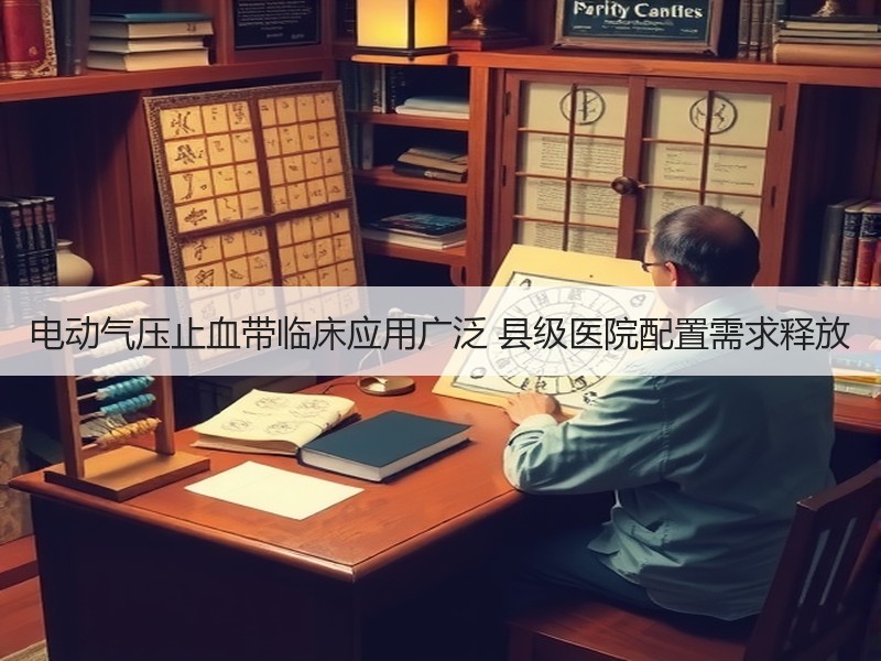 电动气压止血带临床应用广泛 县级医院配置需求释放