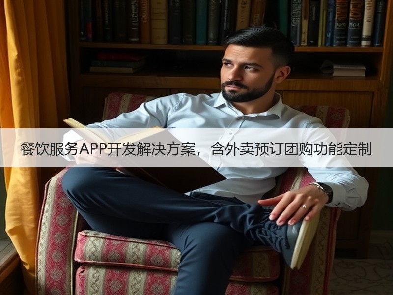 餐饮服务APP开发解决方案，含外卖预订团购功能定制