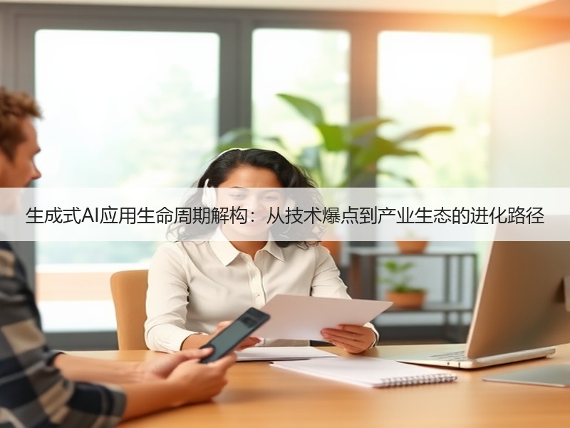生成式AI应用生命周期解构：从技术爆点到产业生态的进化路径