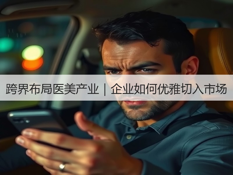 跨界布局医美产业｜企业如何优雅切入市场