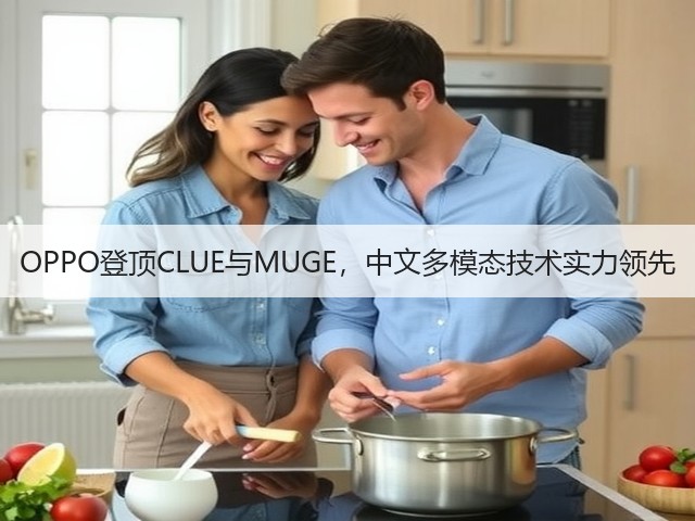 OPPO登顶CLUE与MUGE,中文多模态技术实力领先(图2) OPPO登顶CLUE与MUGE,中文多模态技术实力领先(图2)