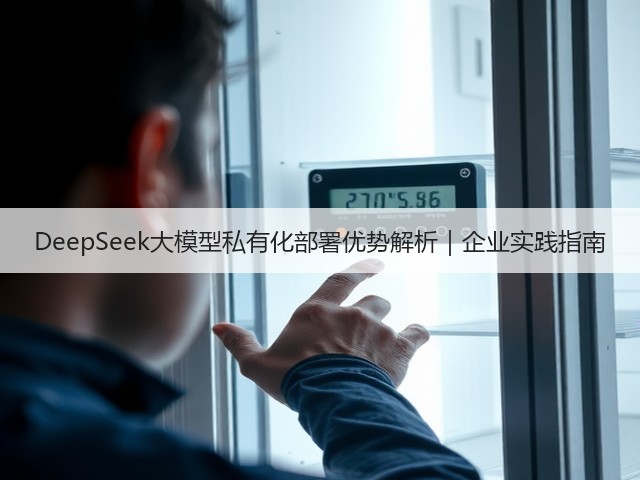 DeepSeek大模型私有化部署优势解析|企业实践指南(图3) DeepSeek大模型私有化部署优势解析|企业实践指南(图3)