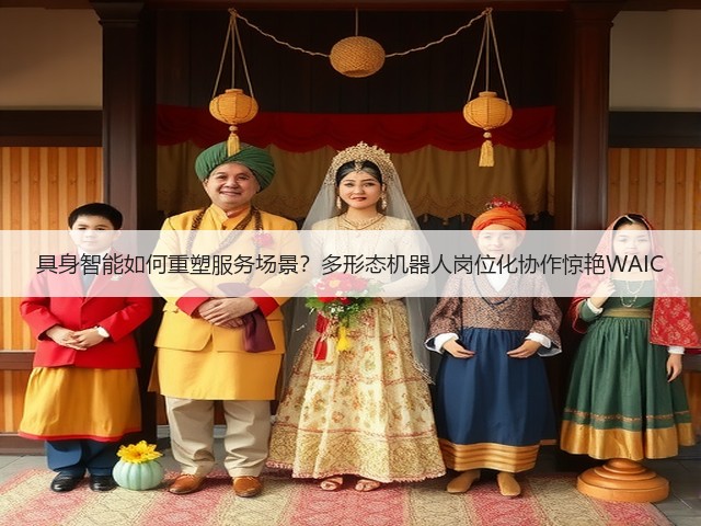 具身智能如何重塑服务场景?多形态机器人岗位化协作惊艳WAIC(图2) 具身智能如何重塑服务场景?多形态机器人岗位化协作惊艳WAIC(图2)