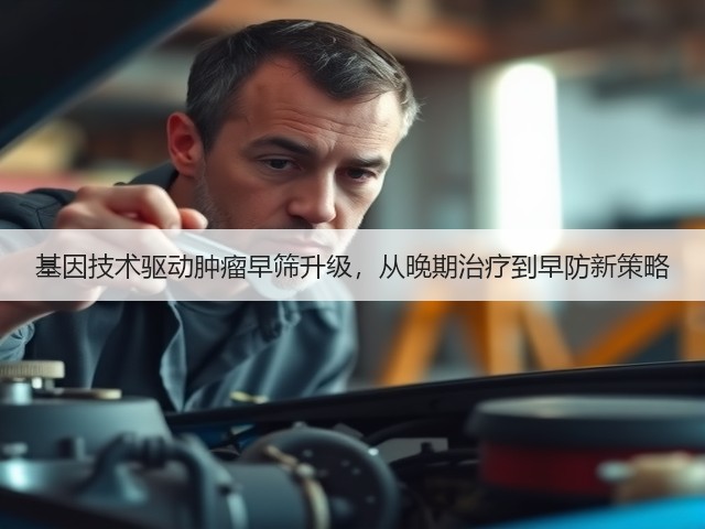 基因技术驱动肿瘤早筛升级,从晚期治疗到早防新策略(图1) 基因技术驱动肿瘤早筛升级,从晚期治疗到早防新策略(图1)