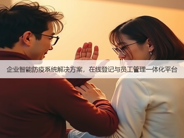 企业智能防疫系统解决方案，在线登记与员工管理一体化平台(图2)