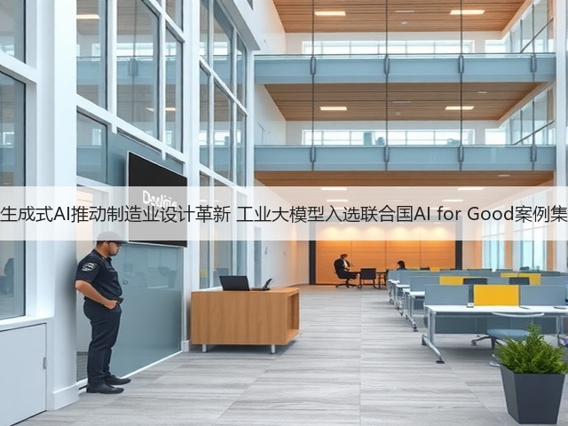 生成式AI推动制造业设计革新 工业大模型入选联合国AI for Good案例集(图2) 生成式AI推动制造业设计革新 工业大模型入选联合国AI for Good案例集(图2)