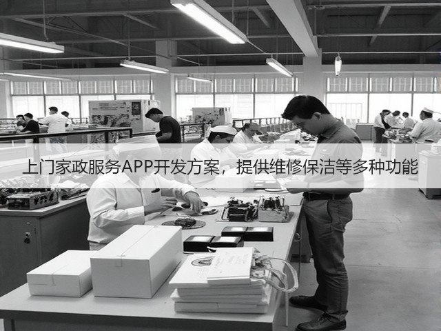 上门家政服务APP开发方案，提供维修保洁等多种功能(图2)