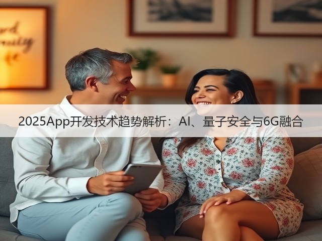 2025App开发技术趋势解析:AI、量子安全与6G融合(图3) 2025App开发技术趋势解析:AI、量子安全与6G融合(图3)