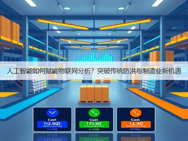 人工智能如何赋能物联网分析?突破传统防洪与制造业新机遇(图2) 人工智能如何赋能物联网分析?突破传统防洪与制造业新机遇(图2)